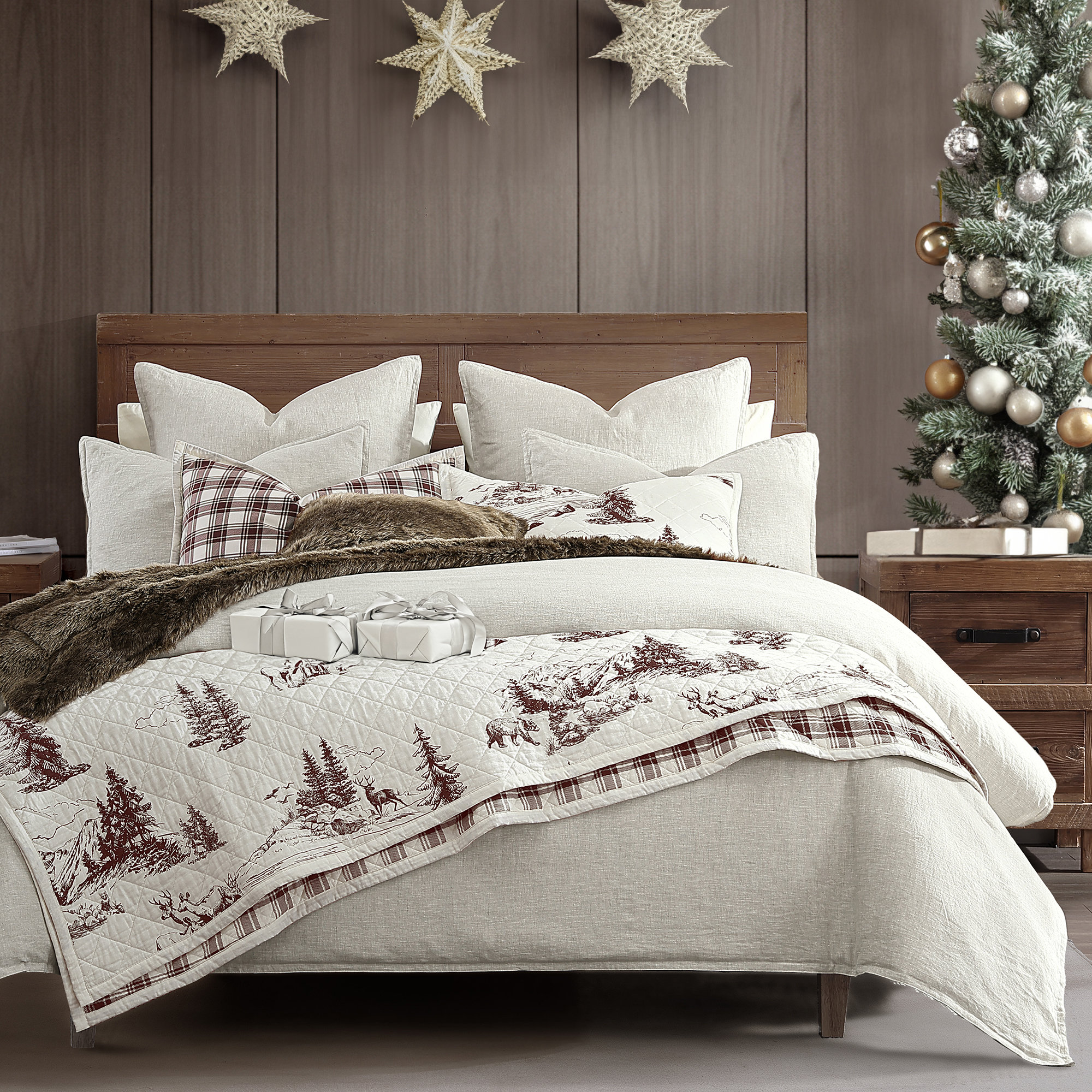 LLBeans woodland rustic outlets cabin duvet